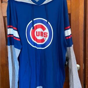 Chicago Cubs Blue and Gray Hoodie Size
3XL